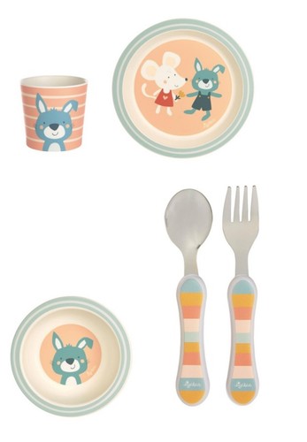 Sigikid kindergeschirr hase - -,