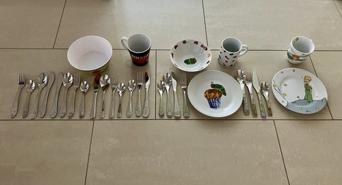 Großes set kindergeschirr - großes,
