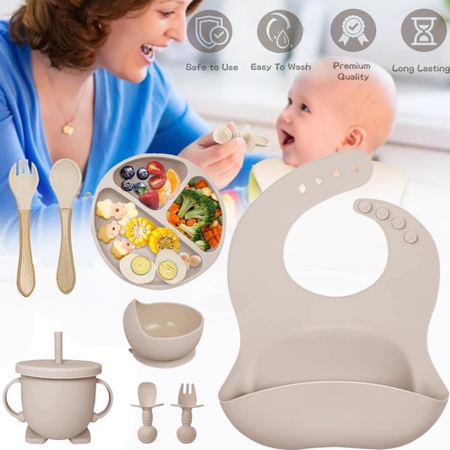 Kindergeschirr silikon baby - silikon,