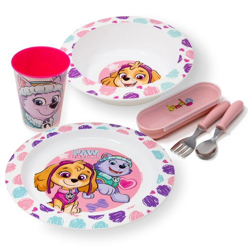 Kindergeschirr set paw patrol - set,